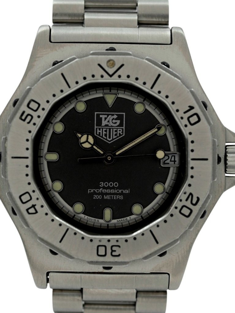 Tag Heuer 35mm Midsize Professional 3000 Series Vintage Dive Watch Ref: 932.213! — image 5 of 8